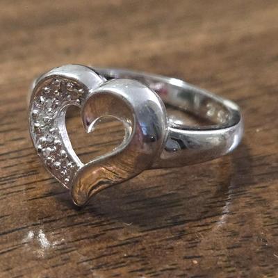 Sterling Silver Heart Ring
