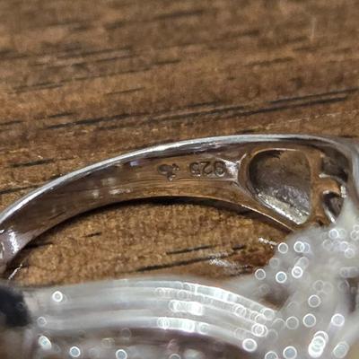 Sterling Silver and Citrine Ring