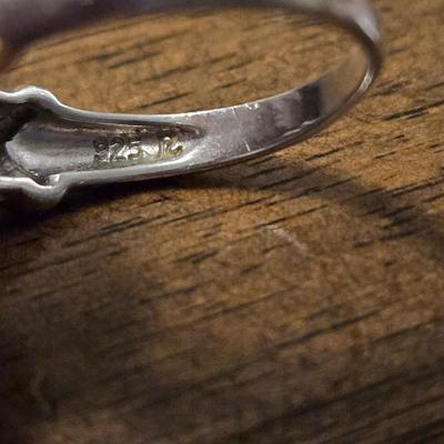 Sterling & Gold over Sterling Ring