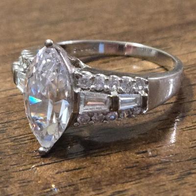 Stauer Sterling Silver & Cubic Zirconia Ring