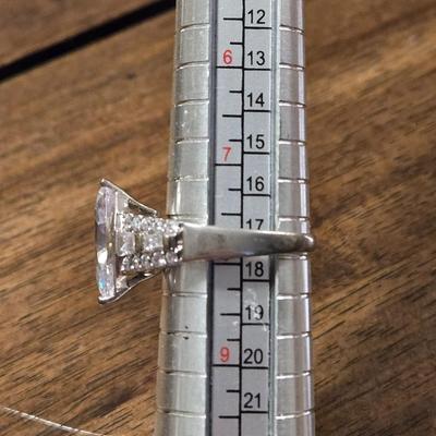 Stauer Sterling Silver & Cubic Zirconia Ring