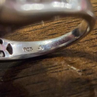 Sterling Silver & Quartz Ring