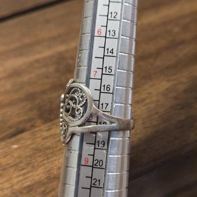 Sterling Silver Butterfly Ring