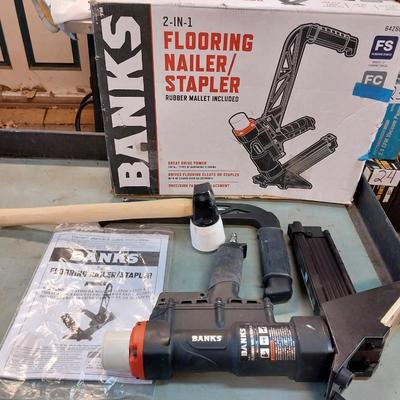 BANKS FLOORING NAILER/STAPLER