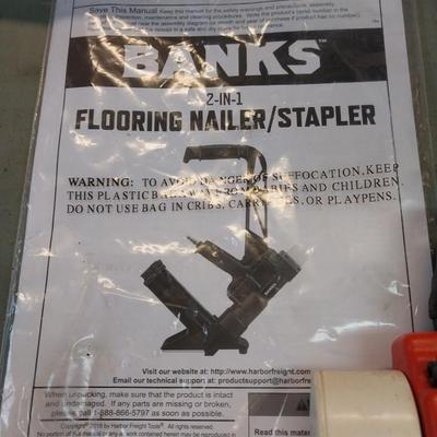 BANKS FLOORING NAILER/STAPLER