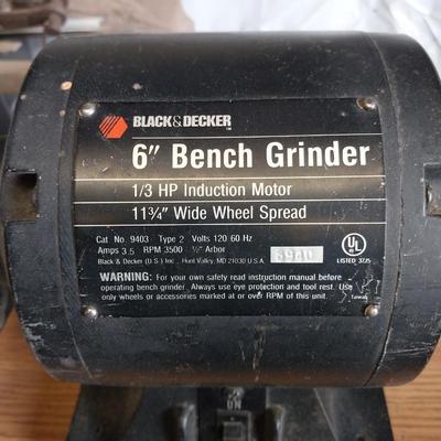 6" BENCH GRINDER