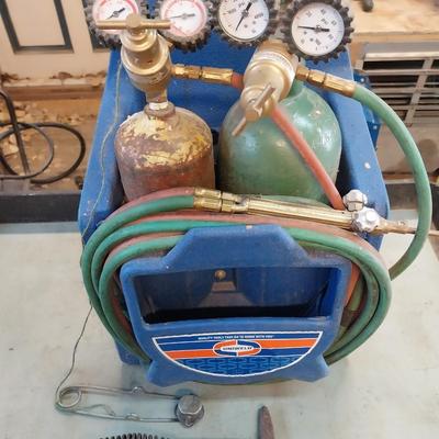 TORCH CUTTER WITH TANKS