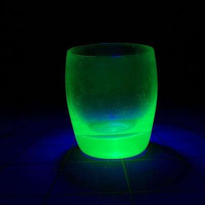 Small Uranium/Depression Glass Shot Glass