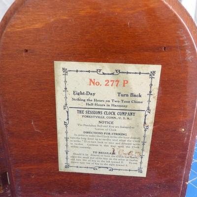1940's Sessions Mantle Clock