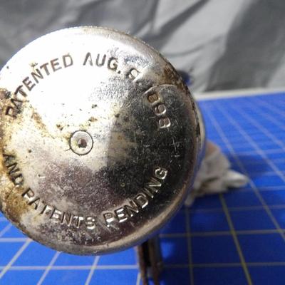 Rare 1889 Bundy Carbide Bike Lamp