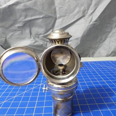 Rare 1889 Bundy Carbide Bike Lamp