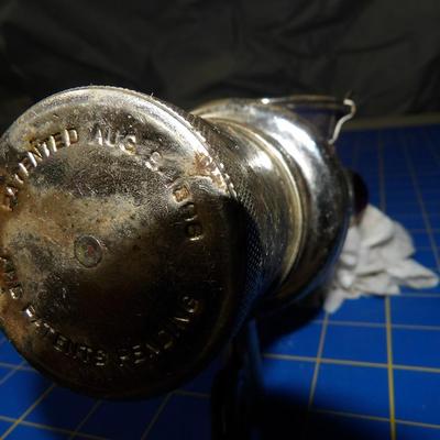 Rare 1889 Bundy Carbide Bike Lamp