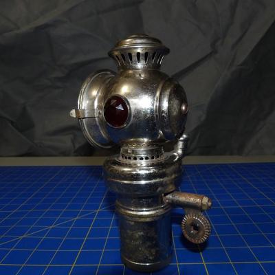 Rare 1889 Bundy Carbide Bike Lamp
