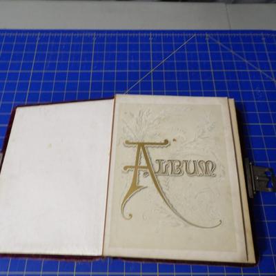 Antique Victorian Photo Album w/ Photos