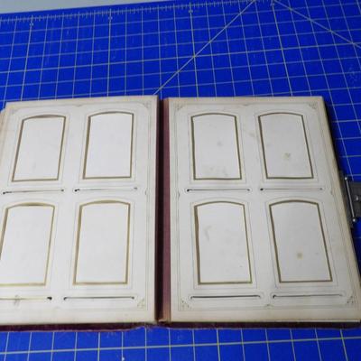 Antique Victorian Photo Album w/ Photos