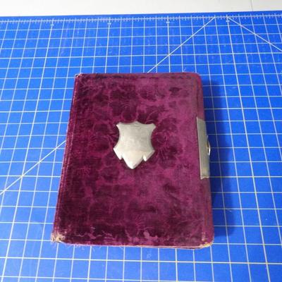 Antique Victorian Photo Album w/ Photos