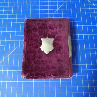 Antique Victorian Photo Album w/ Photos