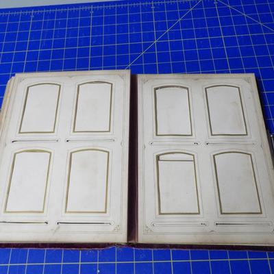 Antique Victorian Photo Album w/ Photos