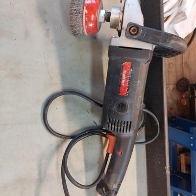 INDUSTRIAL PNEUMATIC SPEED SANDER AND HUTCHINS HUSTLER