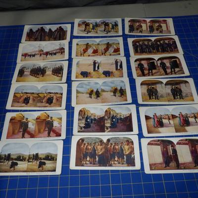 73 Stereoview cards dated 1905
