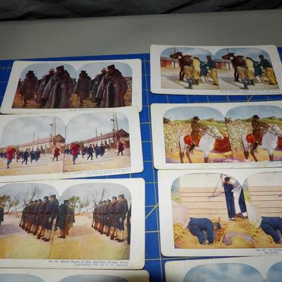 73 Stereoview cards dated 1905