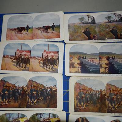 73 Stereoview cards dated 1905