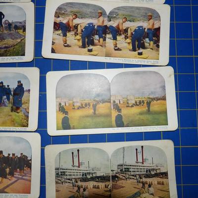 73 Stereoview cards dated 1905