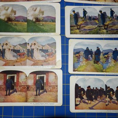 73 Stereoview cards dated 1905