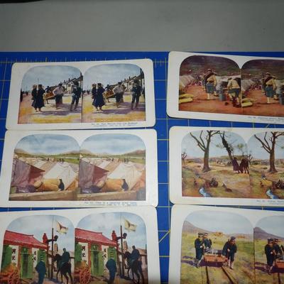 73 Stereoview cards dated 1905