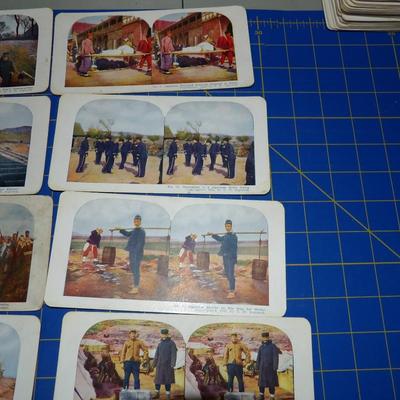 73 Stereoview cards dated 1905