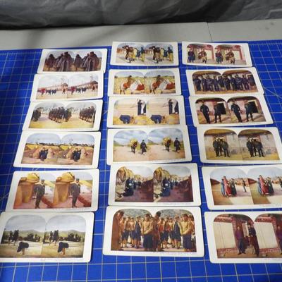 73 Stereoview cards dated 1905