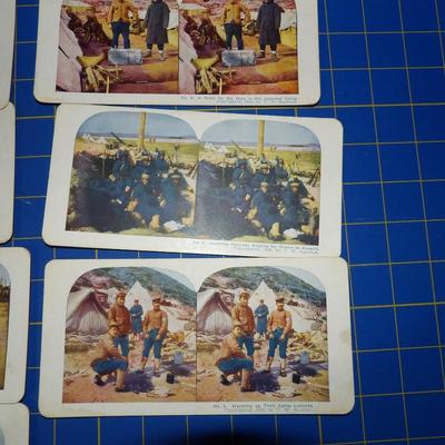 73 Stereoview cards dated 1905