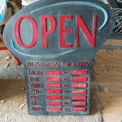 OPEN SIGN
