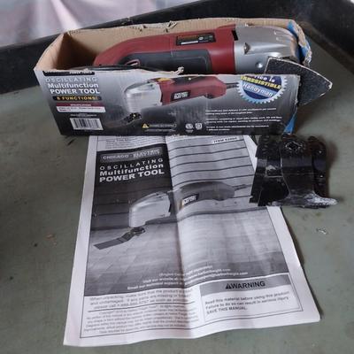 CRAFTSMAN 7 1/4" CIRCULER SAW AND OSCILLATING MULTIFUNCTION POWER TOOL