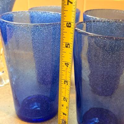 Blue Glassware