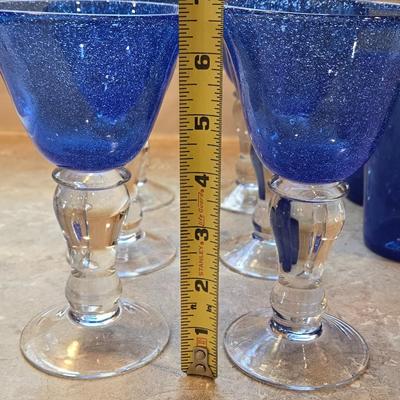 Blue Glassware