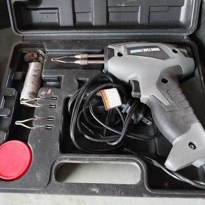 100-WATT SOLDERING GUN.-BERNZOMATIC TORCHES-MAP GAS AND OXYGEN TANKS