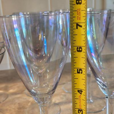 Beautiful Iridescent Stemware