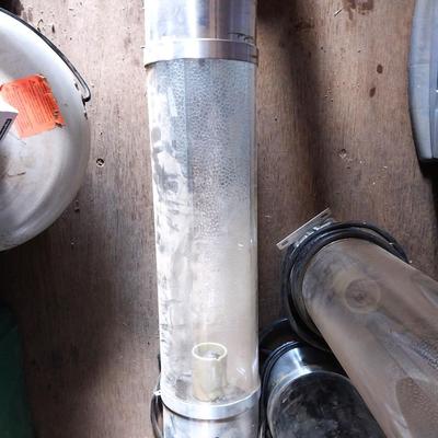 THREE GLASS TUBE GROW LIGHTS