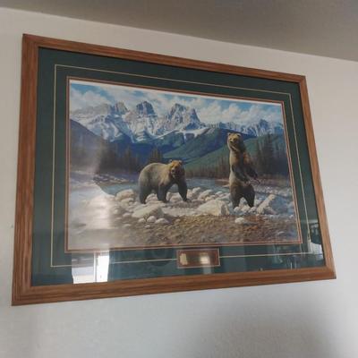 FRAMED "DEUCES WILD" BY MANUEL MANSANAREZ