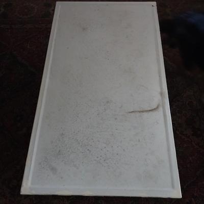 ENAMEL TOP COFFEE TABLE