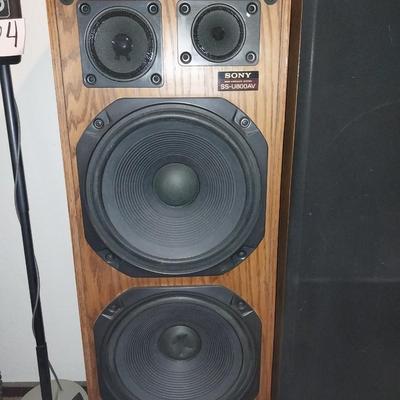 SONY TOWER SPEAKERS 3 WAY 4 SPEAKER SYSTEM