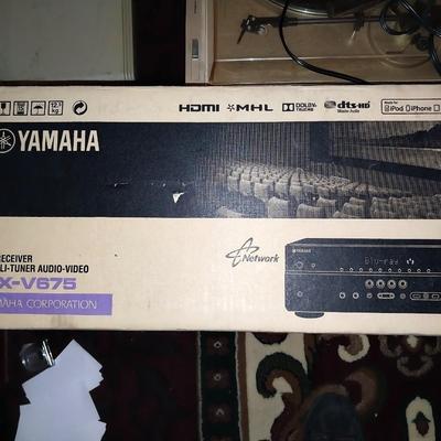 YAMAHA AV RECEIVER IN BOX