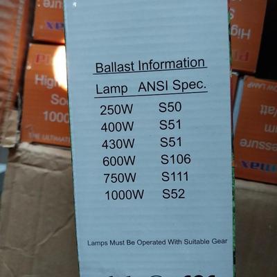 BOX OF 1000-WATT BULBS