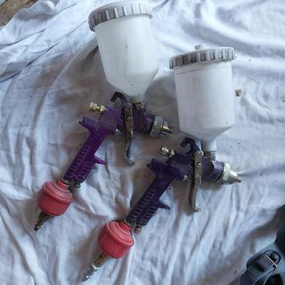 PAINT GUNS AND FULL SHIELD PAINT MASK