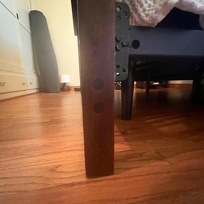 Queen Solid Oak Mission Style Bed