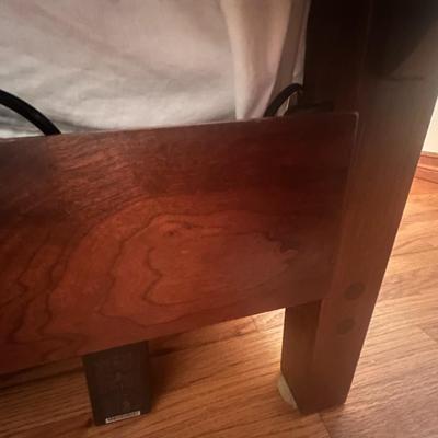 Queen Solid Oak Mission Style Bed