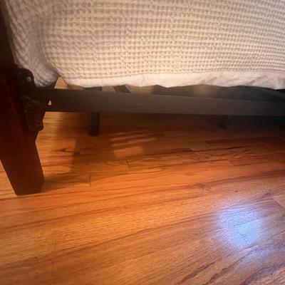 Queen Solid Oak Mission Style Bed