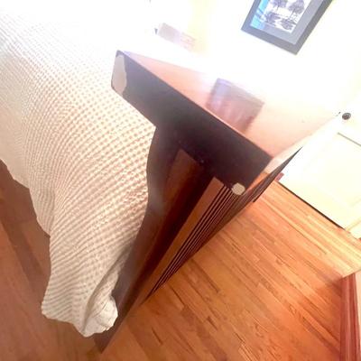 Queen Solid Oak Mission Style Bed