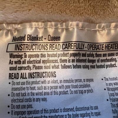 Sealy Heated Queen Blanket